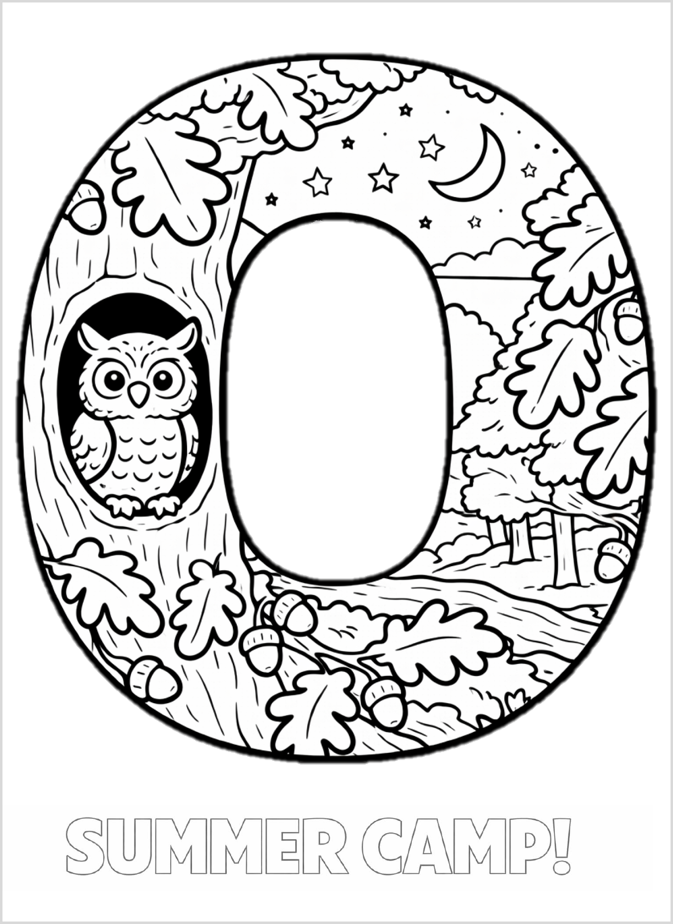 Owl - Letter Page